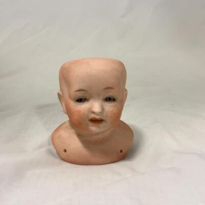 [40] ANTIQUE | 1880s | Bisque Doll Shoulder-Head | Marked
