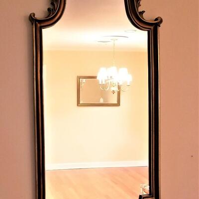 Lot #83  Lovely Wall Mirror - Burnt Gold frame