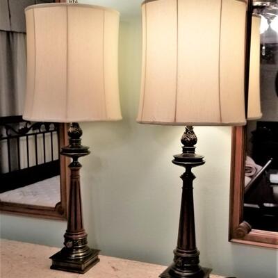 Lot #89  Pair of Mid Century Table Lamps