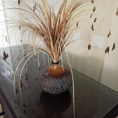 Vase with Reeds
