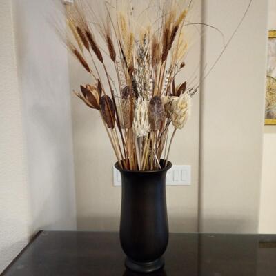Vase with Reeds