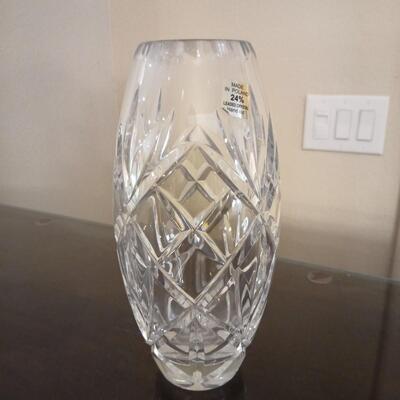 Large Crystal Vase