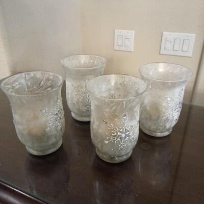 Four Crystal Goblets