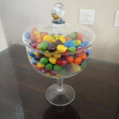Glass Candy Dish