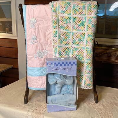 3-Piece Vintage Baby Blankets