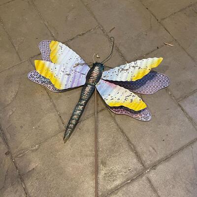 Dragonfly Metal Yard Art