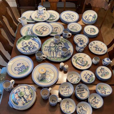 #105 M A Hadley Stoneware. Each piece is Unique 