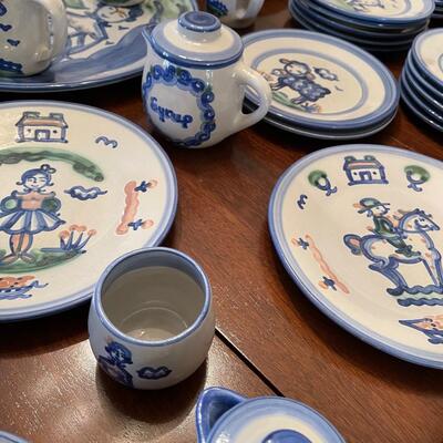 #105 M A Hadley Stoneware. Each piece is Unique 
