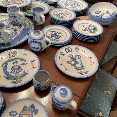 #105 M A Hadley Stoneware. Each piece is Unique 
