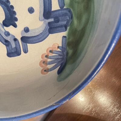 #105 M A Hadley Stoneware. Each piece is Unique 
