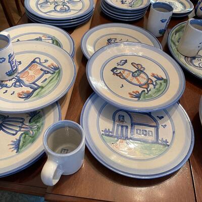 #105 M A Hadley Stoneware. Each piece is Unique 