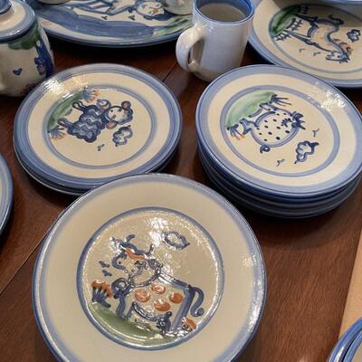 #105 M A Hadley Stoneware. Each piece is Unique 