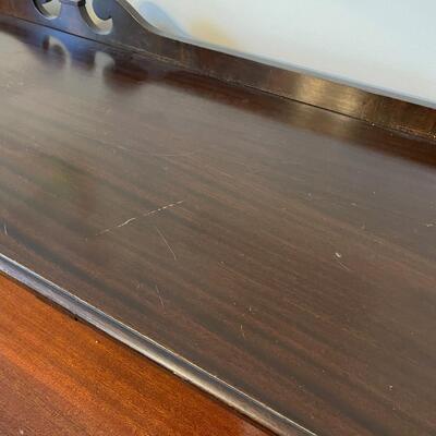 #106 Flame Mahogany Buffet, Hepplewhite Style, Original Finish