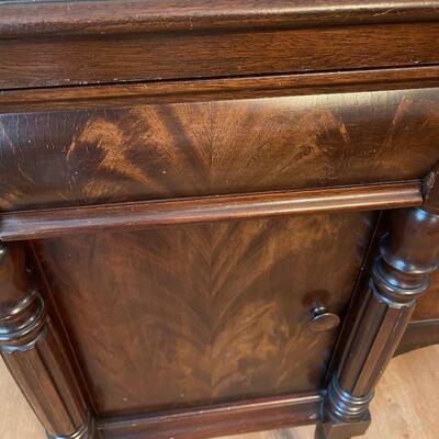 #106 Flame Mahogany Buffet, Hepplewhite Style, Original Finish