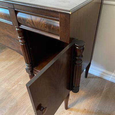 #106 Flame Mahogany Buffet, Hepplewhite Style, Original Finish