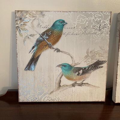 #111 (2) Blue Bird Prints 