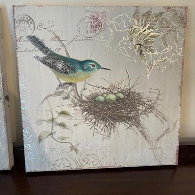 #111 (2) Blue Bird Prints 