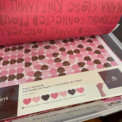 #154 B Case of Scrapbooking Paper - Valentines 