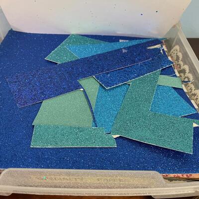 #155BCase of Scrapbooking Paper - Specialty Metallic / Glitter 