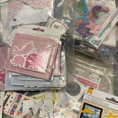#157BCase of Scrapbooking items, Baby, Summer, Holiday