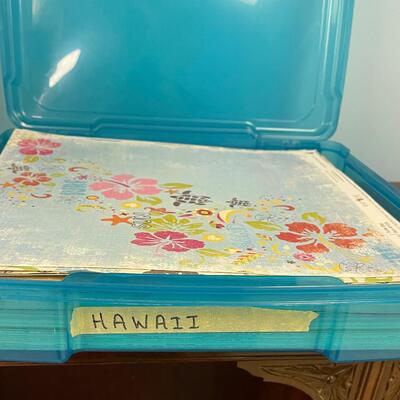 #158BCase of Scrapbooking Paper - Hawaii 