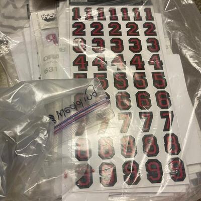 #179B Crafting Stickers, Letters and Numbers 