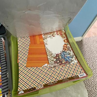 #186B 2 More Paper Trays - Halloween and Autumn 