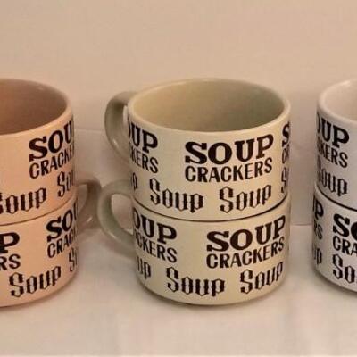 Lot #97  10 Soup bowls in the Mid-Century style