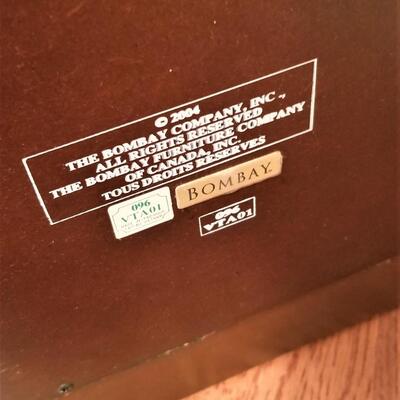 Lot #99  Bombay Company 3-drawer chest