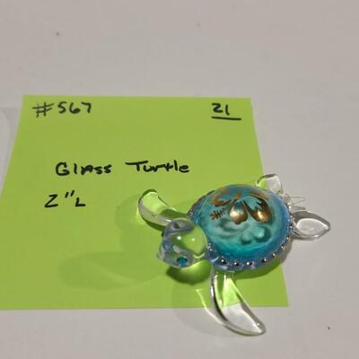 Glass Baron Glass Turtle -Item# 567