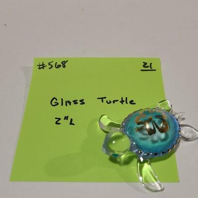Glass Baron Glass Turtle -Item# 568