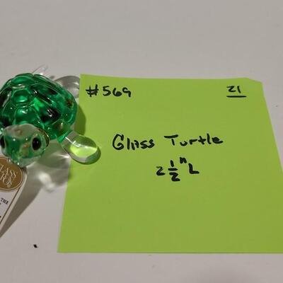 Glass Baron Glass Turtle -Item# 569