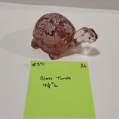 Fenton Glass Turtle -Item# 571