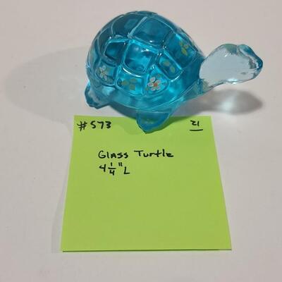 Fenton Glass Turtle -Item# 573