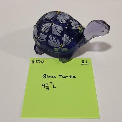 Fenton Glass Turtle -Item# 574