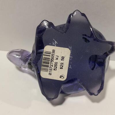 Fenton Glass Turtle -Item# 574