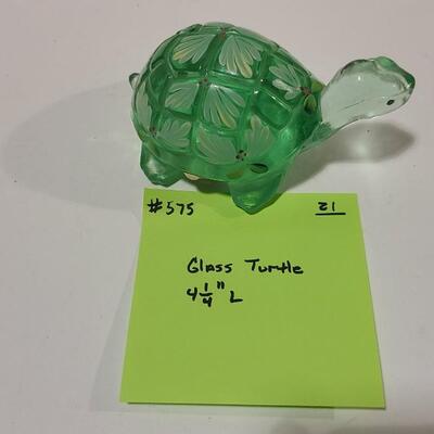 Fenton Glass Turtle -Item# 575