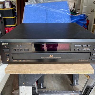 DENON 5 DVD Video Automatic Disc Loading System