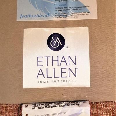 Lot #106  Ethan Allen Settee - good condition
