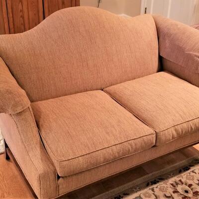 Lot #106  Ethan Allen Settee - good condition