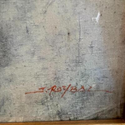 Original Roybal oil painting