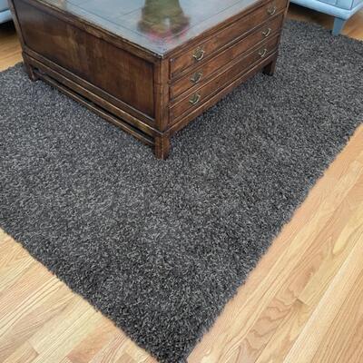 Antique map storage coffee table