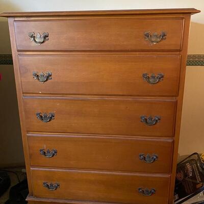 Tall Dresser with 5 drawers