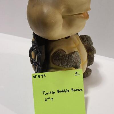 Turtle Bobble Statue - 8 inches tall -Item# 575-B