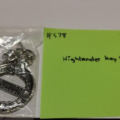 Highlander Keychain -Item# 578