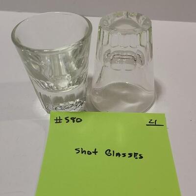 Shot Glasses -Item# 580