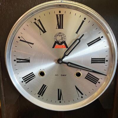 Vintage Orbex 31 Day Pendulum Clock 