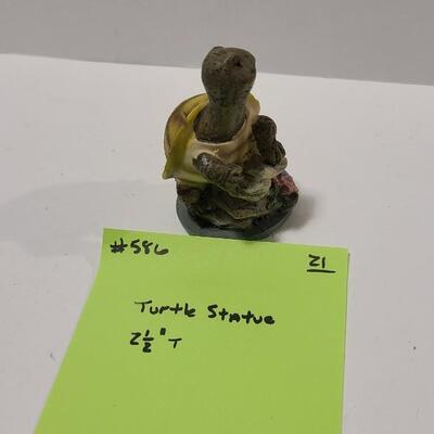 Turtle Figurine -Item# 586