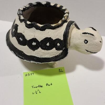 Turtle Pot / Planter -Item# 587