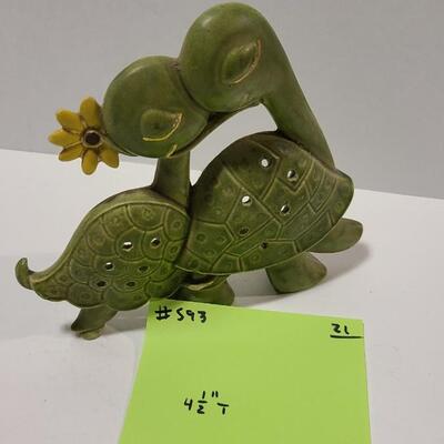  Turtle Ceramic figurine -Item# 593